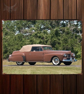 Металлическая табличка Lincoln Continental 2-door Cabriolet (56)